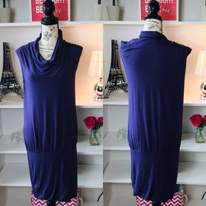 Michael Kors, Purple Sleeveless Midi Dress